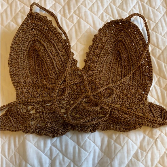 Hand made in Mexico - Crochet knitted crop top - Picture 3 of 6